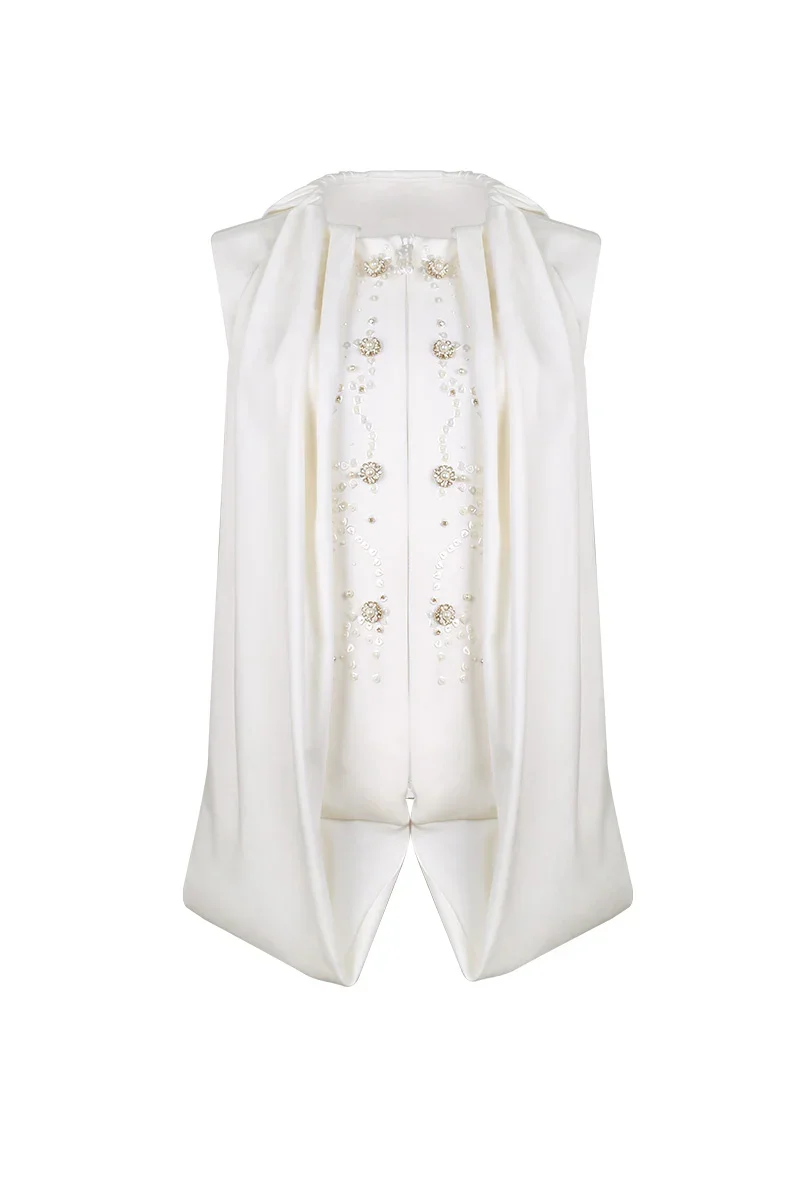 CHARINA TOP IN WHITE