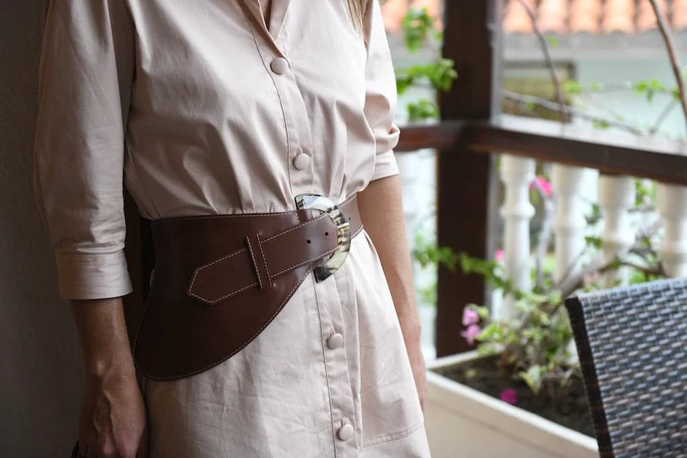 LA JEFA LEATHER BELT - 3