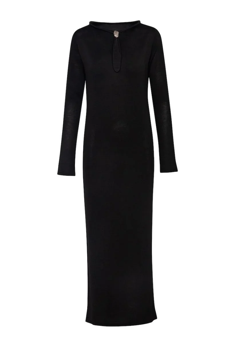 RAMILA MAXI DRESS IN BLACK