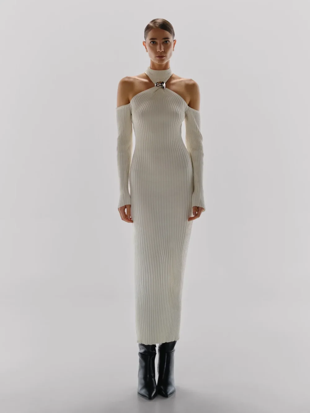 YUMIKO DRESS IN COCONUTS