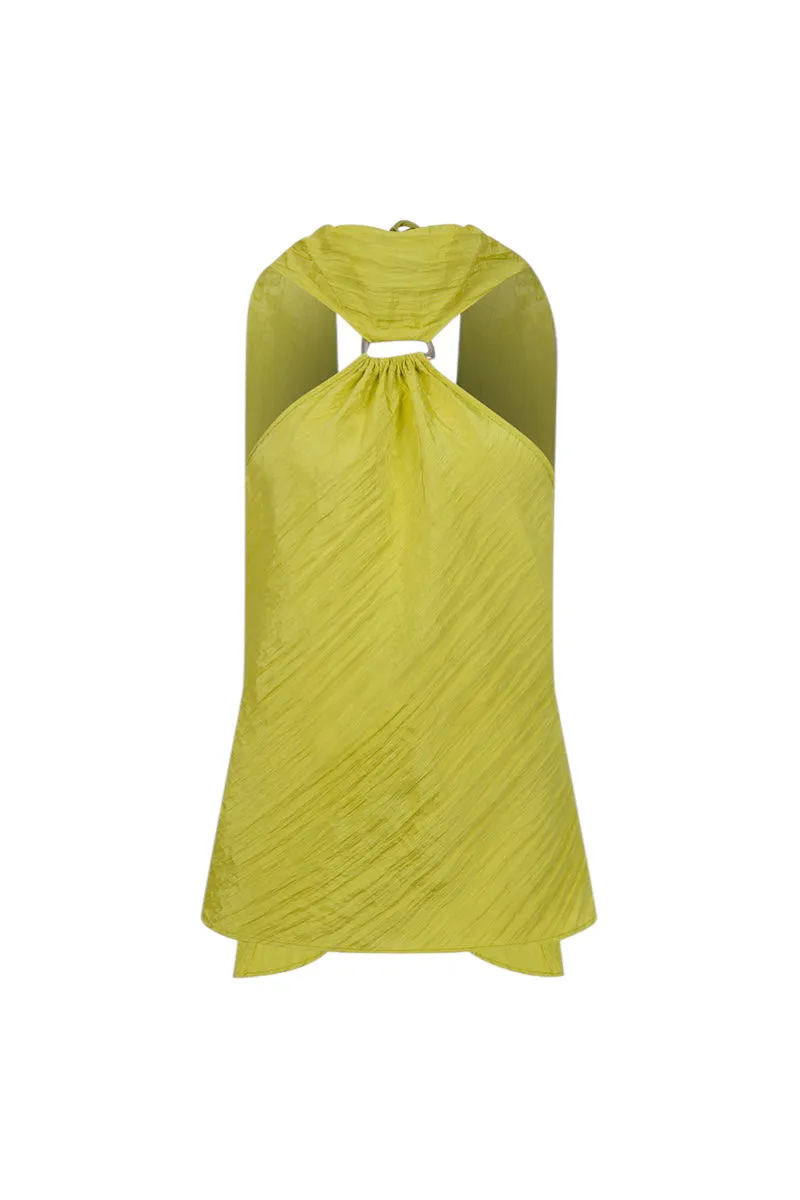 KAE TOP IN PISTACHIO GREEN