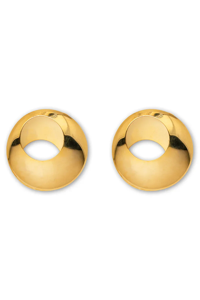 CESARIA GOLD EARRING
