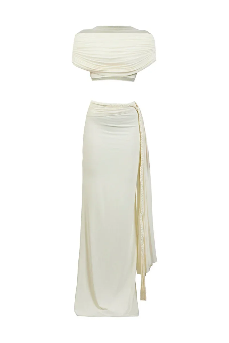 ALYSSA TOP AND SKIRT SET