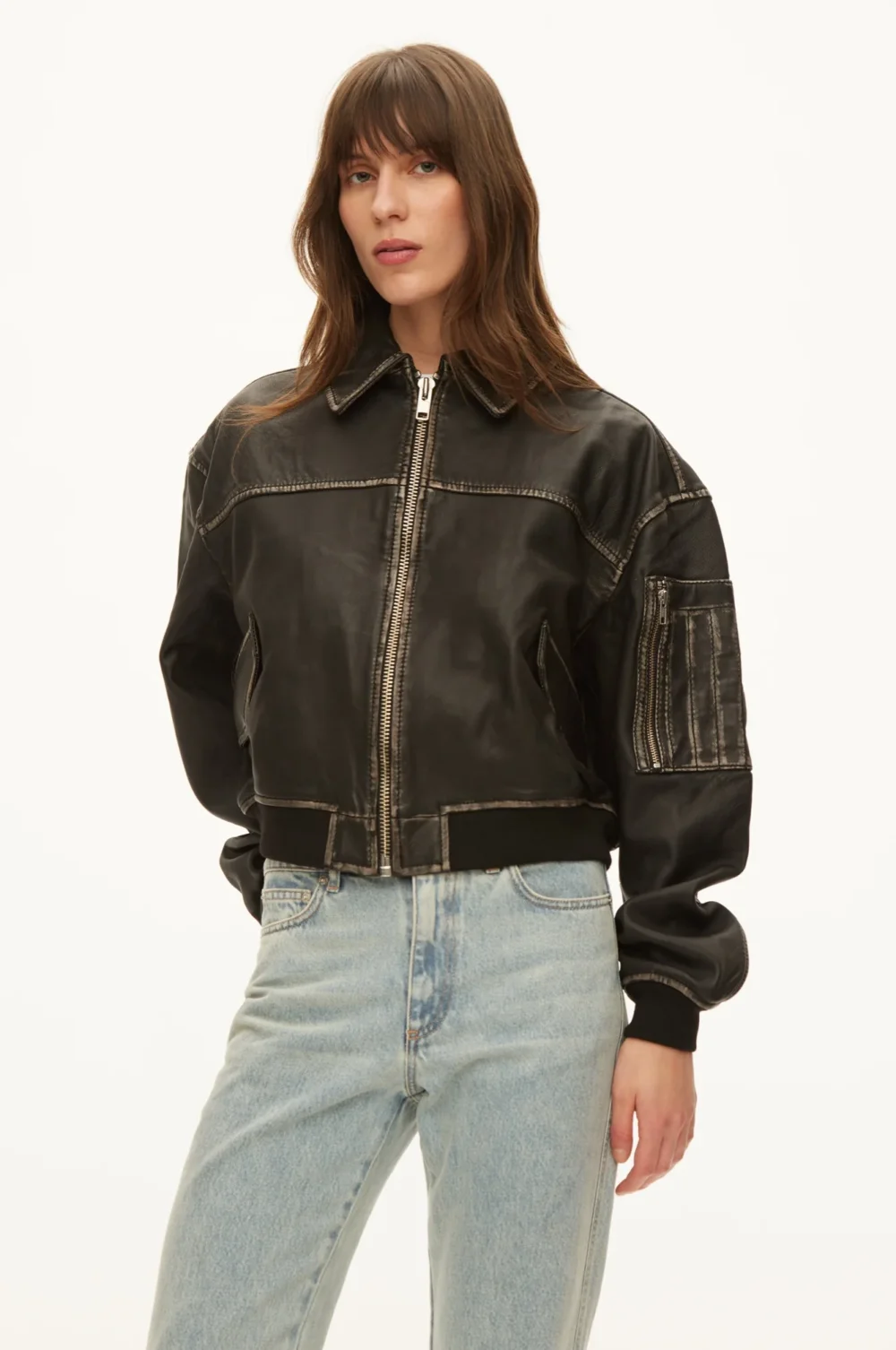 OSRocker Leather Bomber - 3