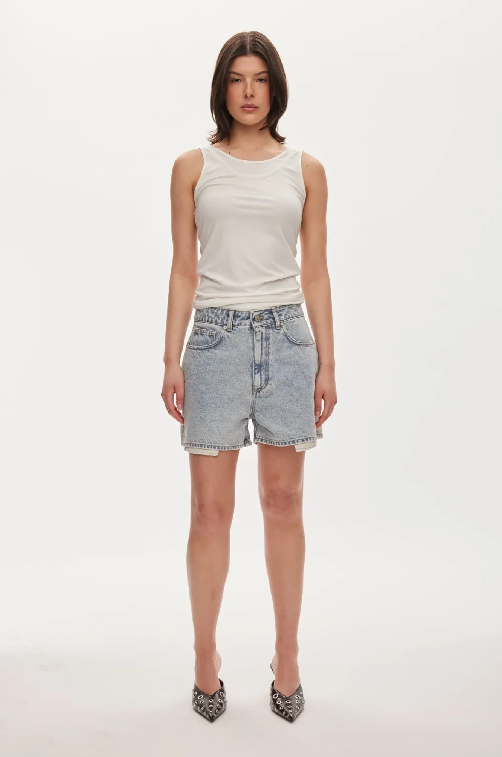 Isla denim shorts