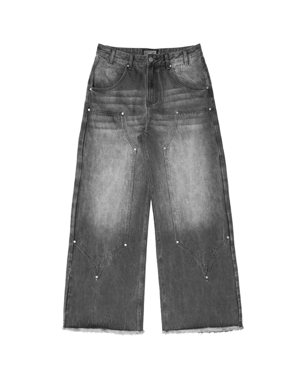 "FORGED" DOUBLE KNEE DENIM