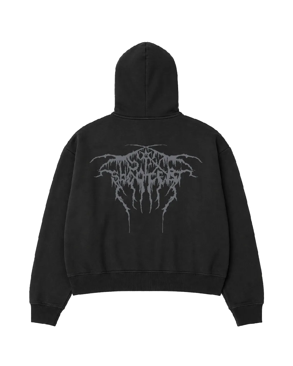 "VEIL" ZIP UP HOODIE - 2