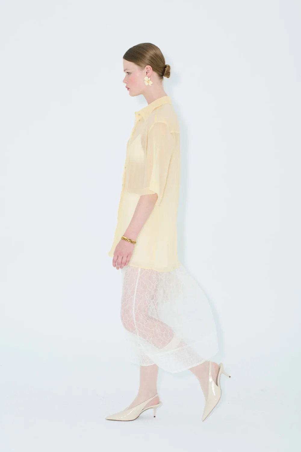 Swan Shirt Yellow - 3