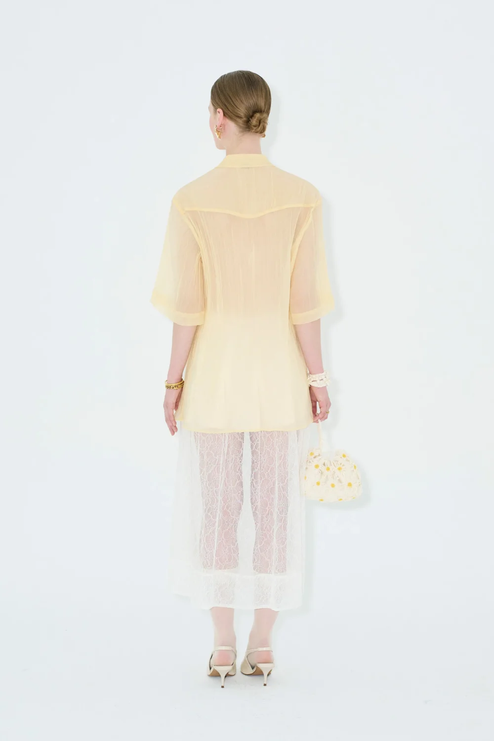 Swan Shirt Yellow - 4