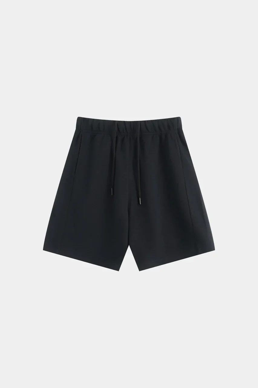 Scuba Knit Shorts Black