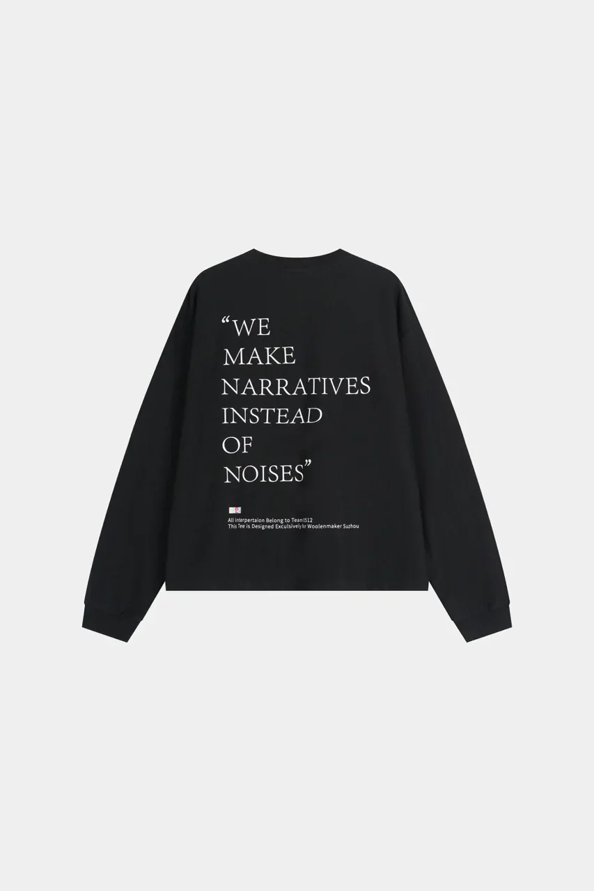 Cotton Sweatshirt Black
