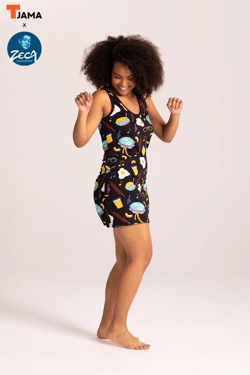 Vestido Regata Churrasquinho Do Zeca