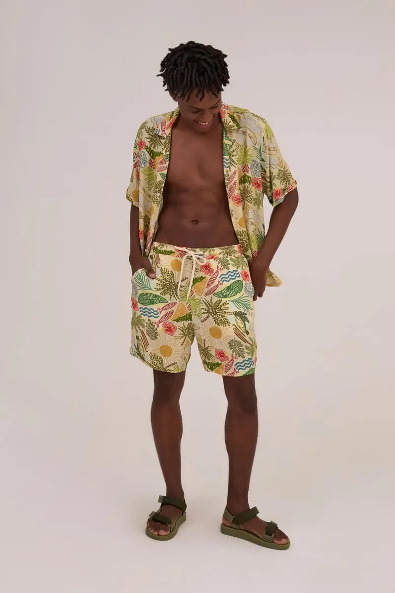 Bermuda Estampada Aloha