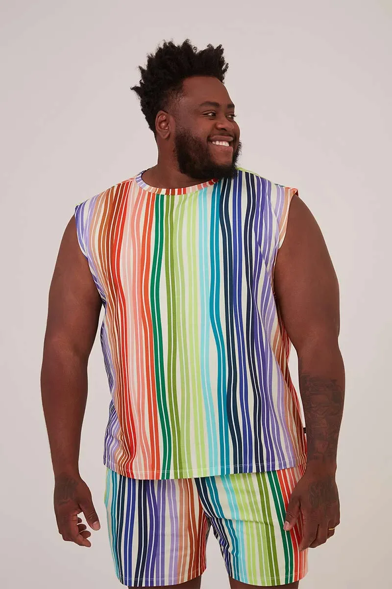 Regata Pijama Estampa Prisma