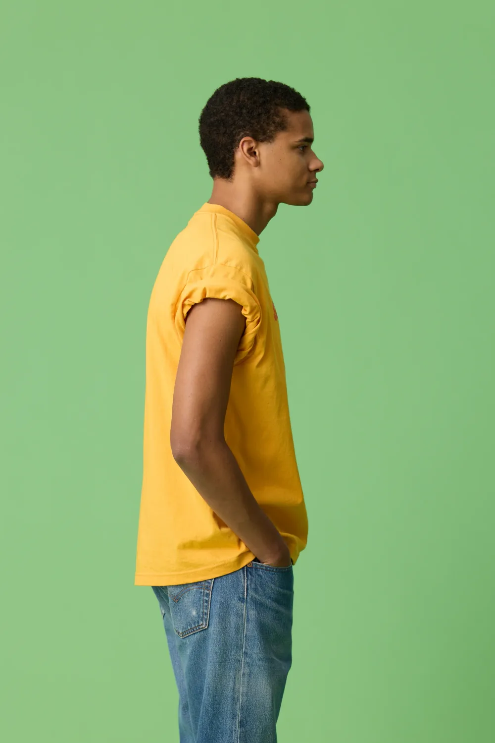 [受注生産・9月末から発送予定] P-City TEE / YELLOW (SUMMER BOY) - 4