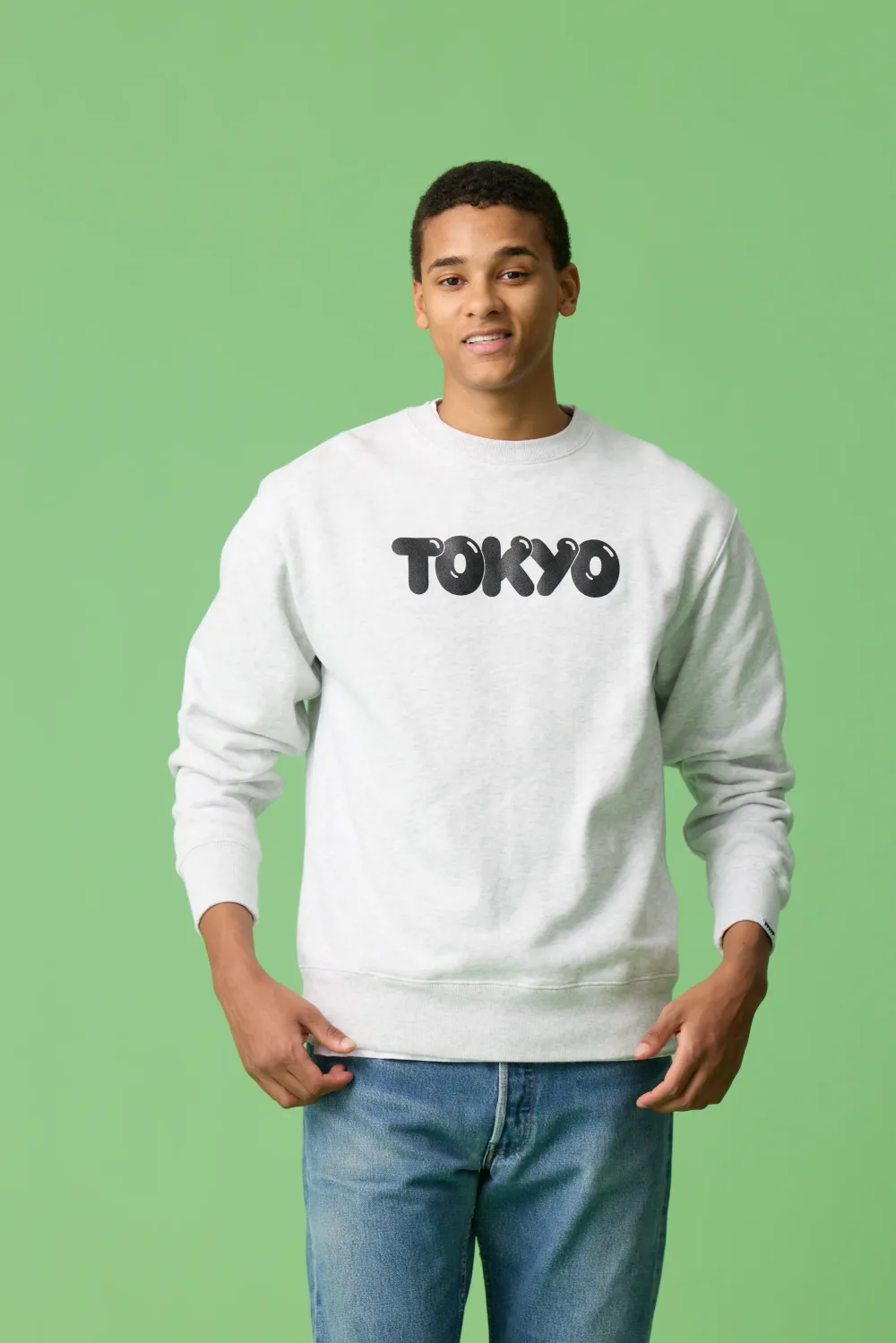 [受注生産・9月末から発送予定] P-City SWEAT / WHITE (TYO)