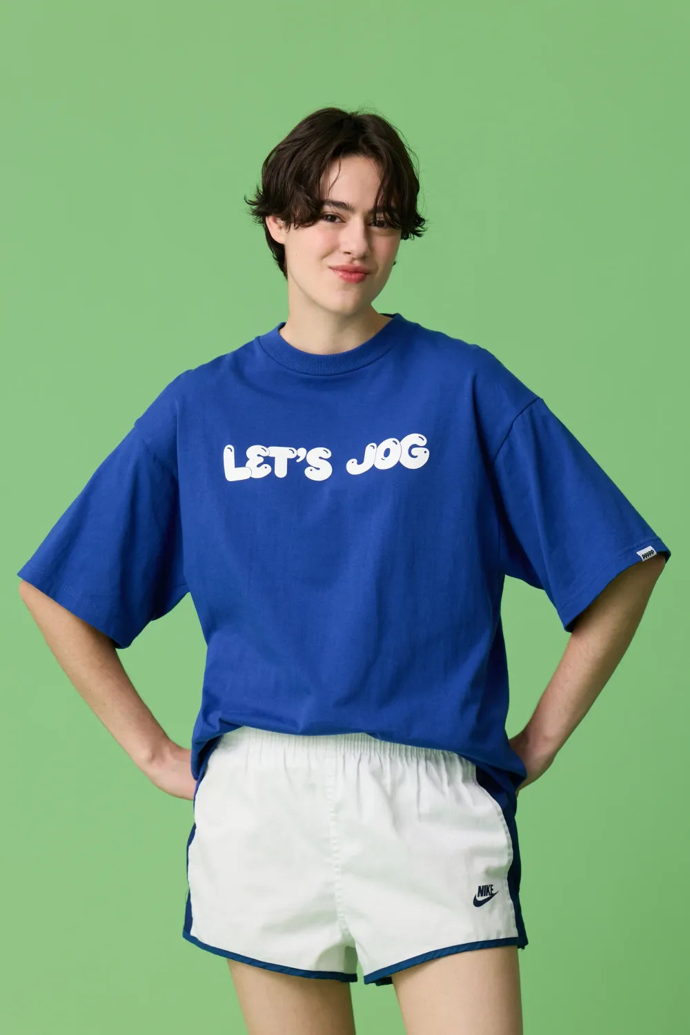 [受注生産・9月末から発送予定] P-City TEE / ROYAL (LET’S JOG)