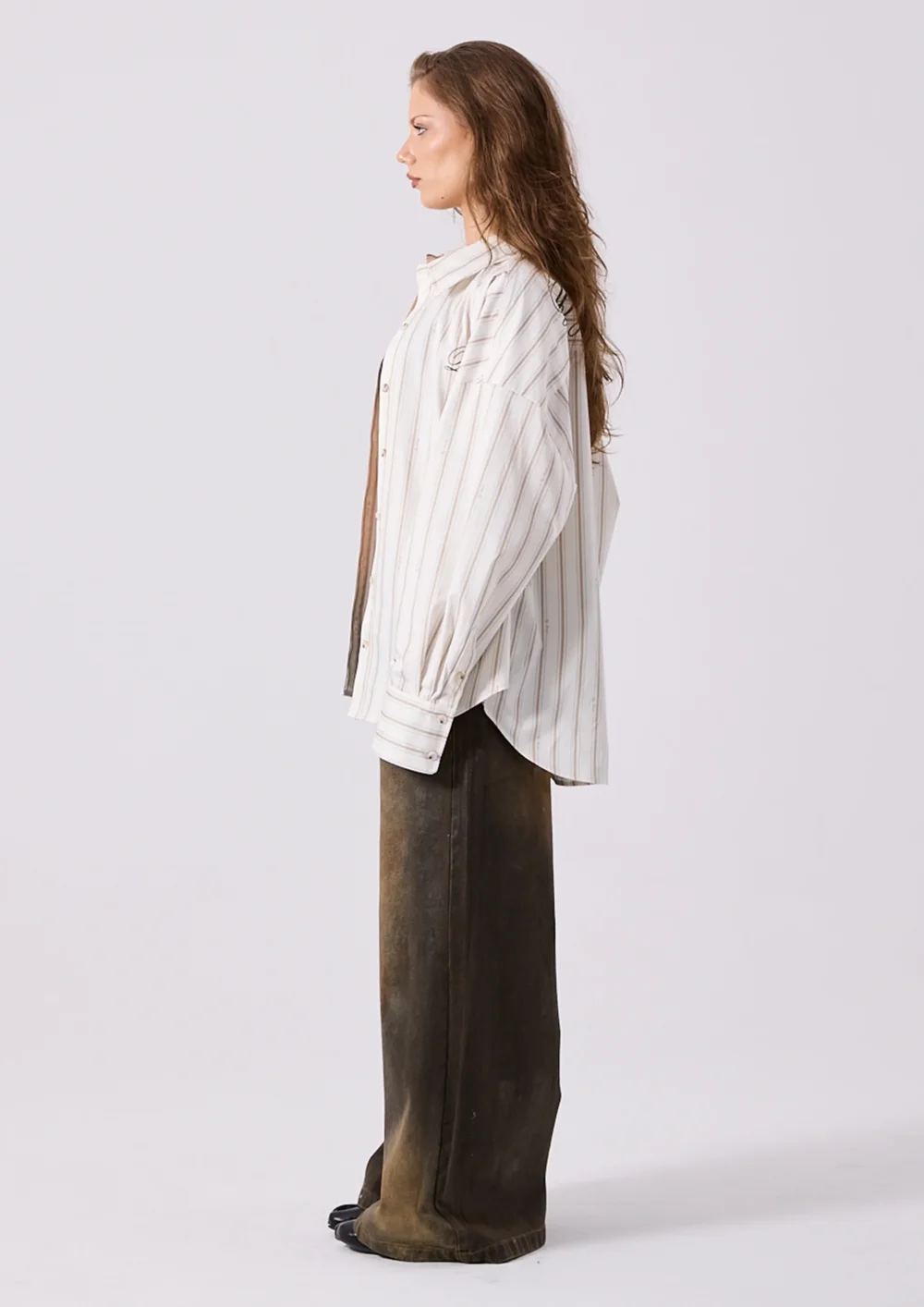 RAINE OVERSIZED SHIRT - WHITE - 3
