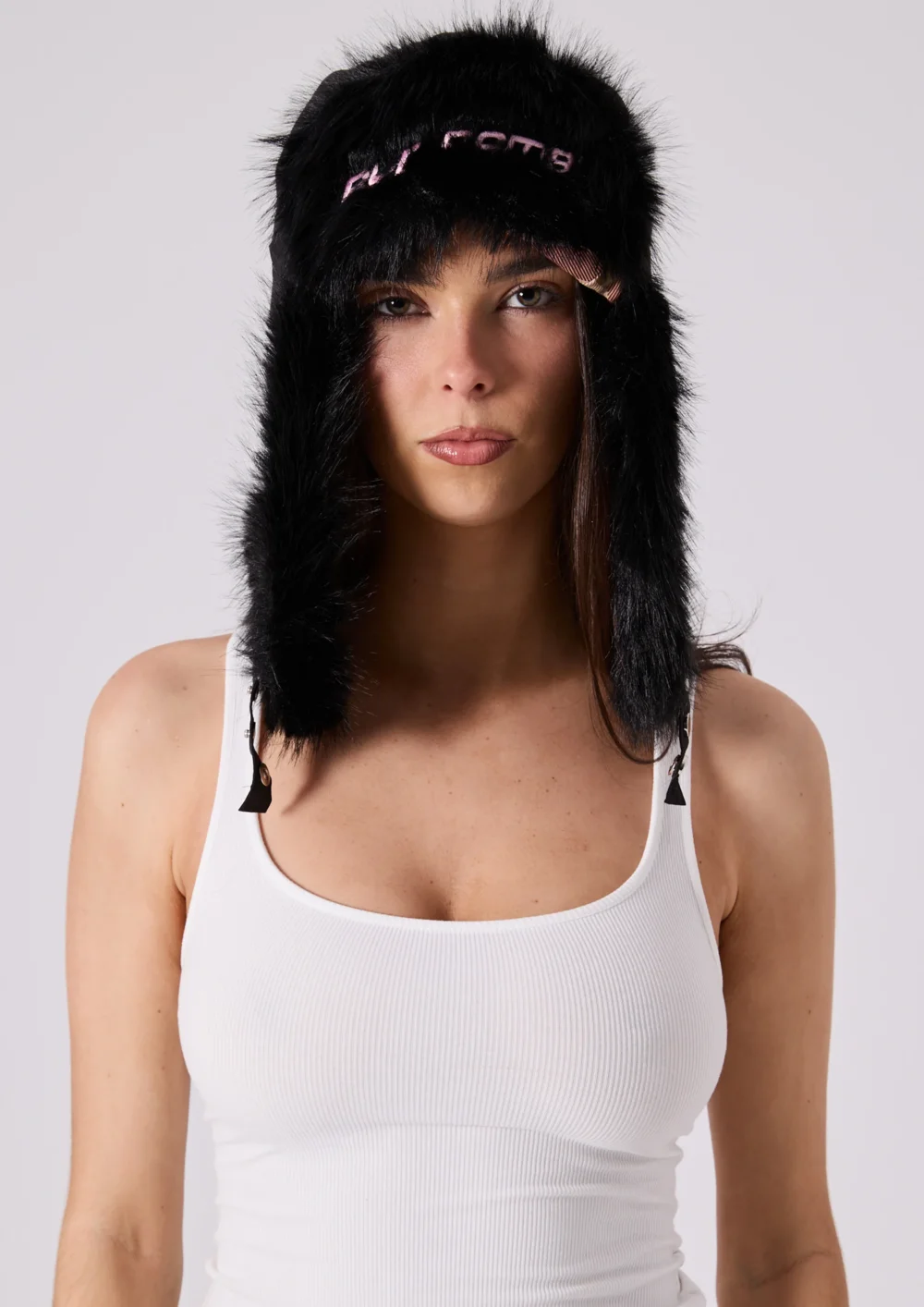 MARNI TRAPPER HAT - BLACK