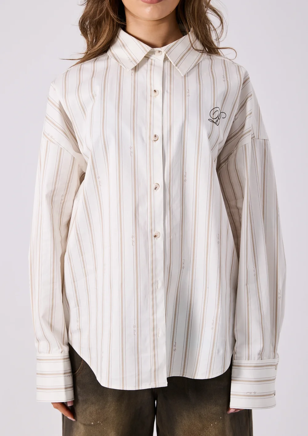 RAINE OVERSIZED SHIRT - WHITE - 5