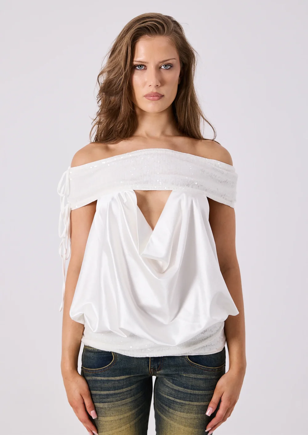 JAMILLAH TOP - WHITE