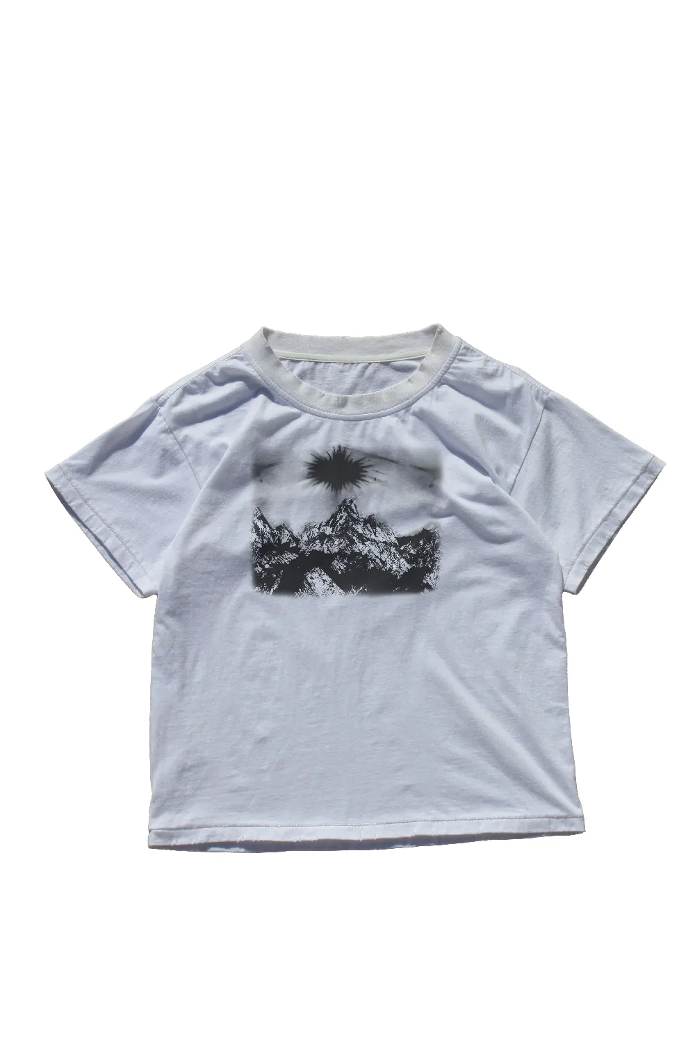 WHITE VELUM TEE