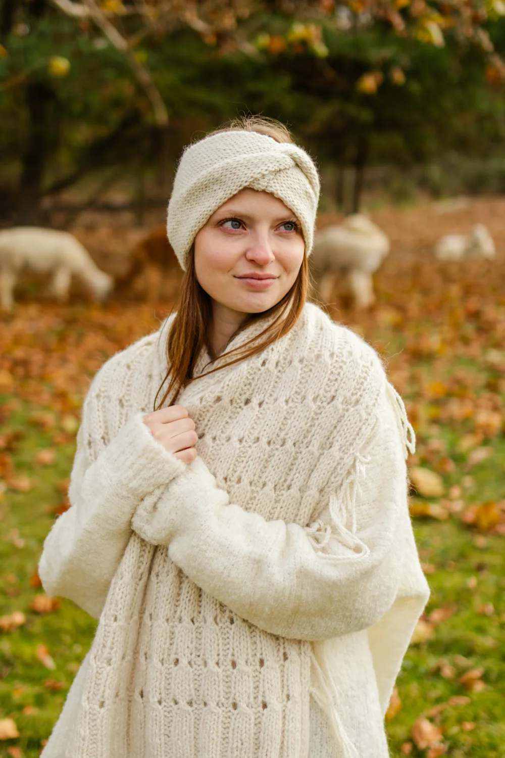 Fano Hand Knitted Stole