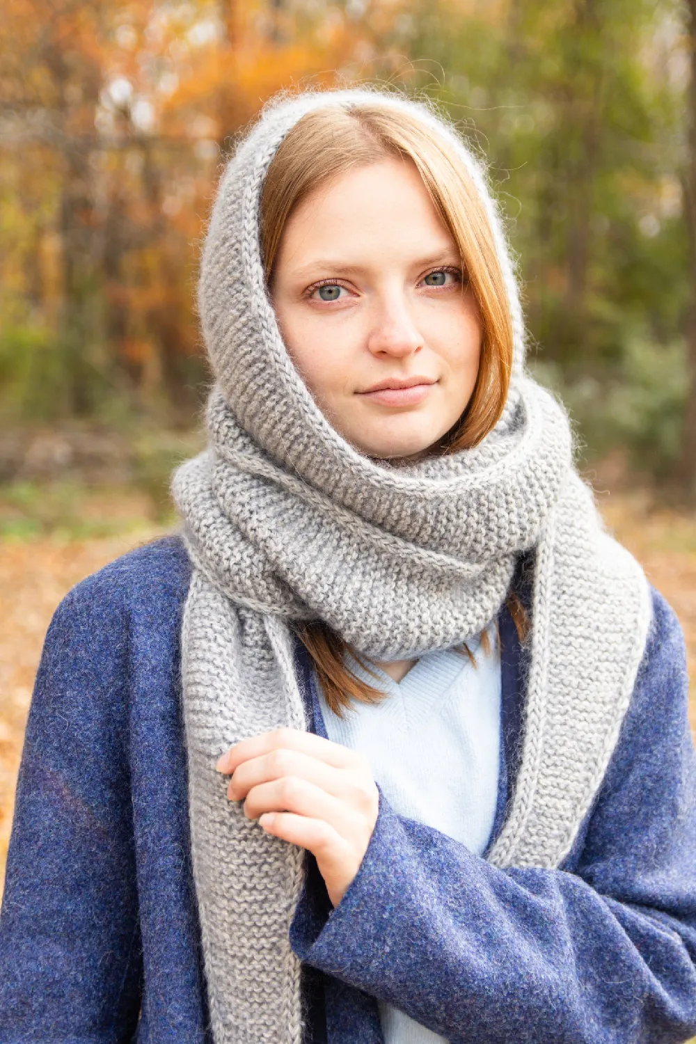 Salerno Scarf With a Hood