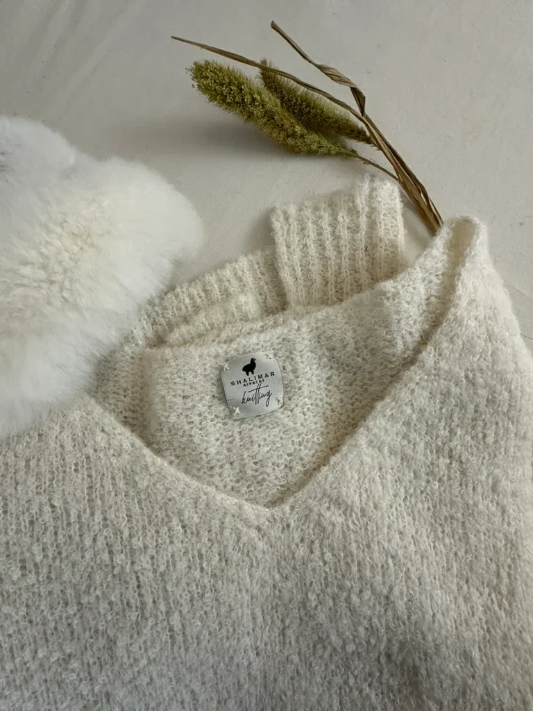 Malfa Oversize Boucle sweater - 3