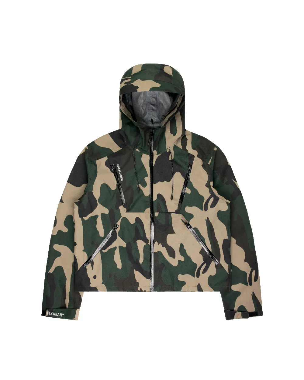Taped Seam Windbreaker - Camo