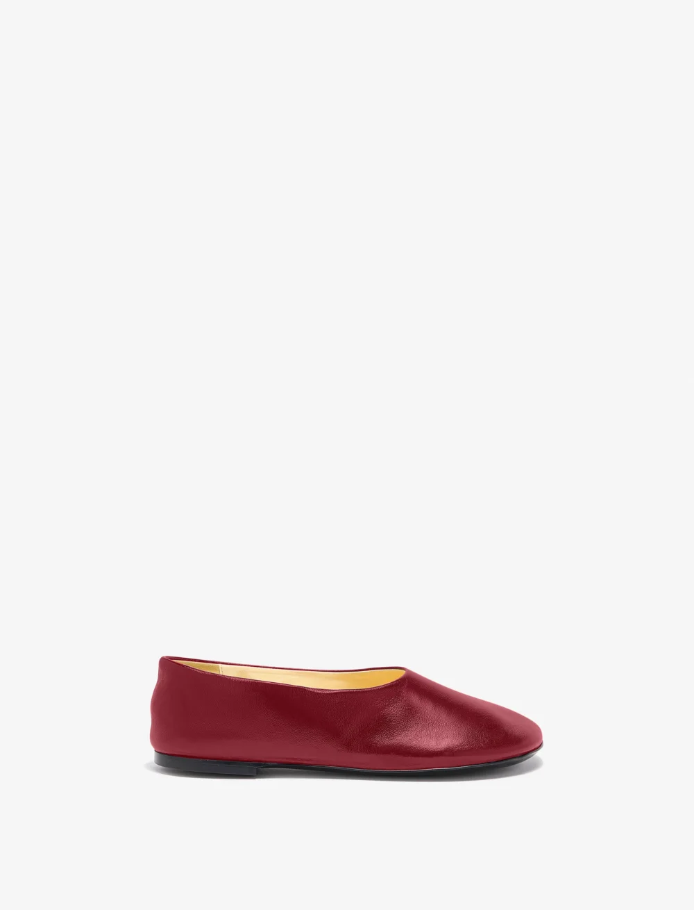Glove Slippers in Slick Nappa