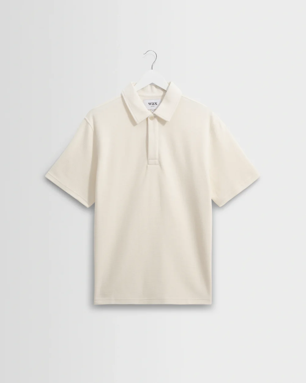 Shore - Ecru Textured Organic Cotton Polo Shirt