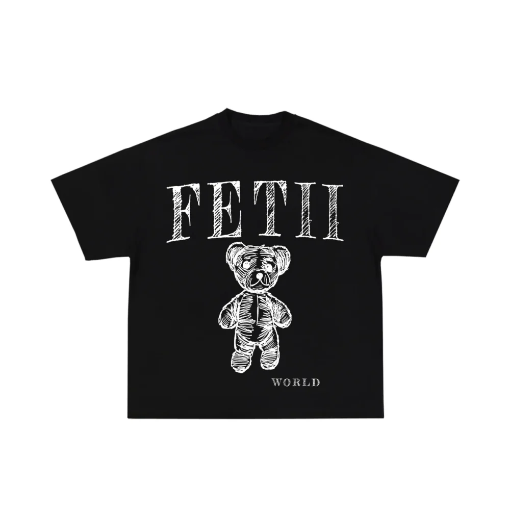 FETII Teddy T-Shirt Black