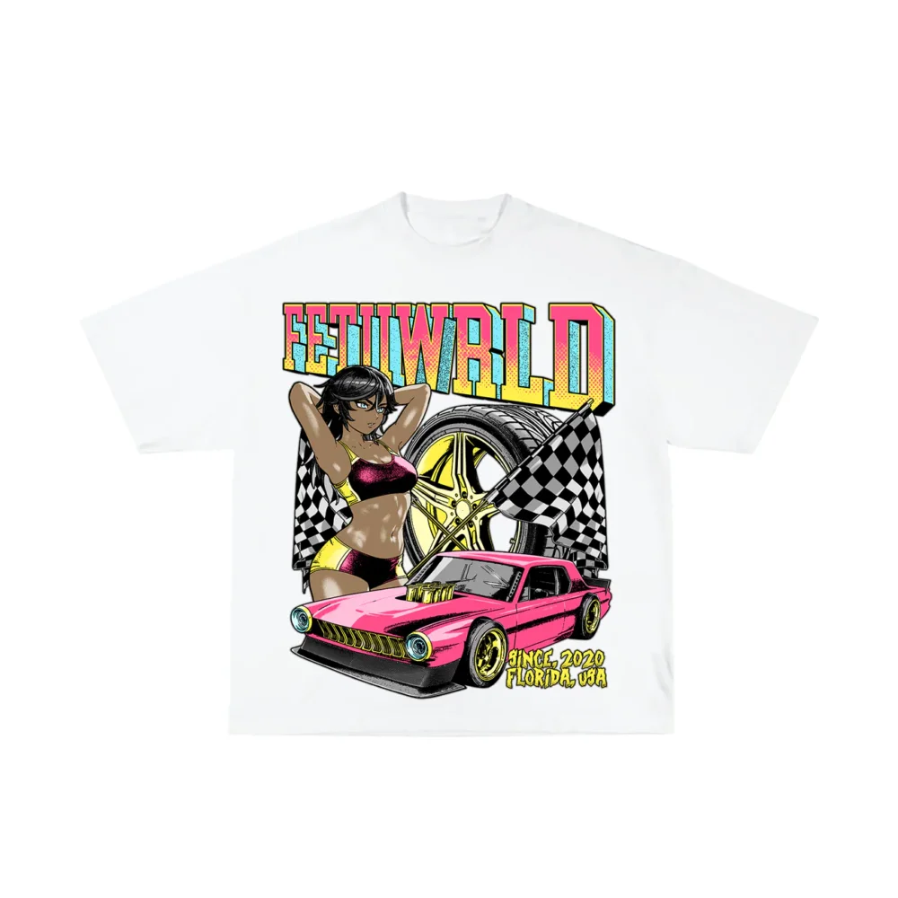 FETII Racer T-shirt White