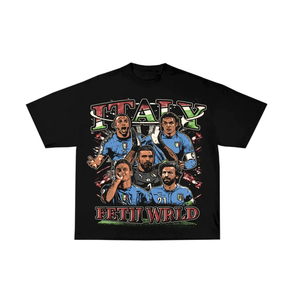 FETII Italy T-shirt Black