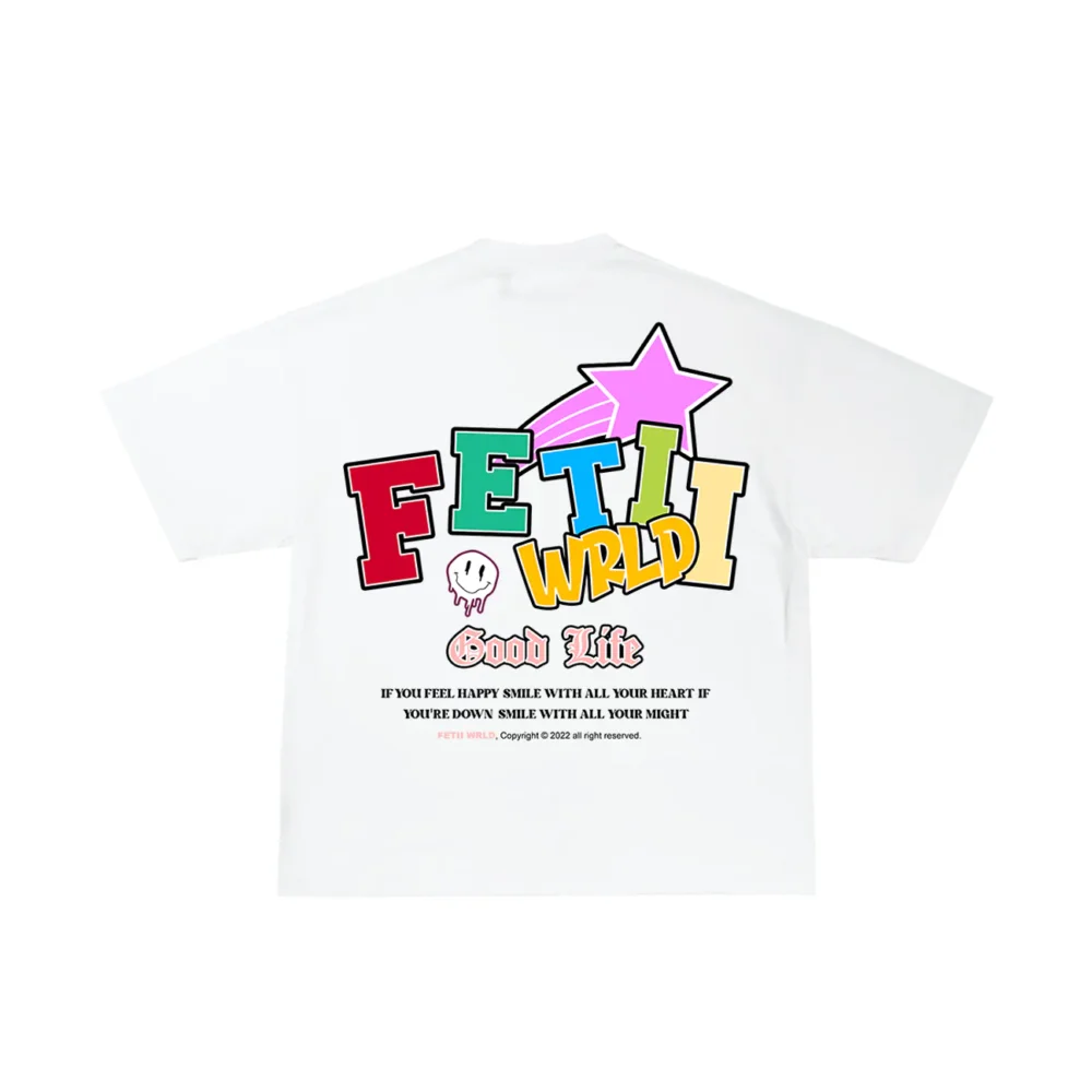 FETII Good Vibes T-shirt White