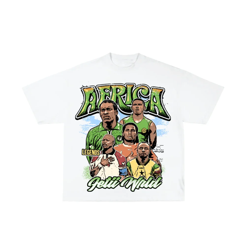 FETII Africa T-shirt White