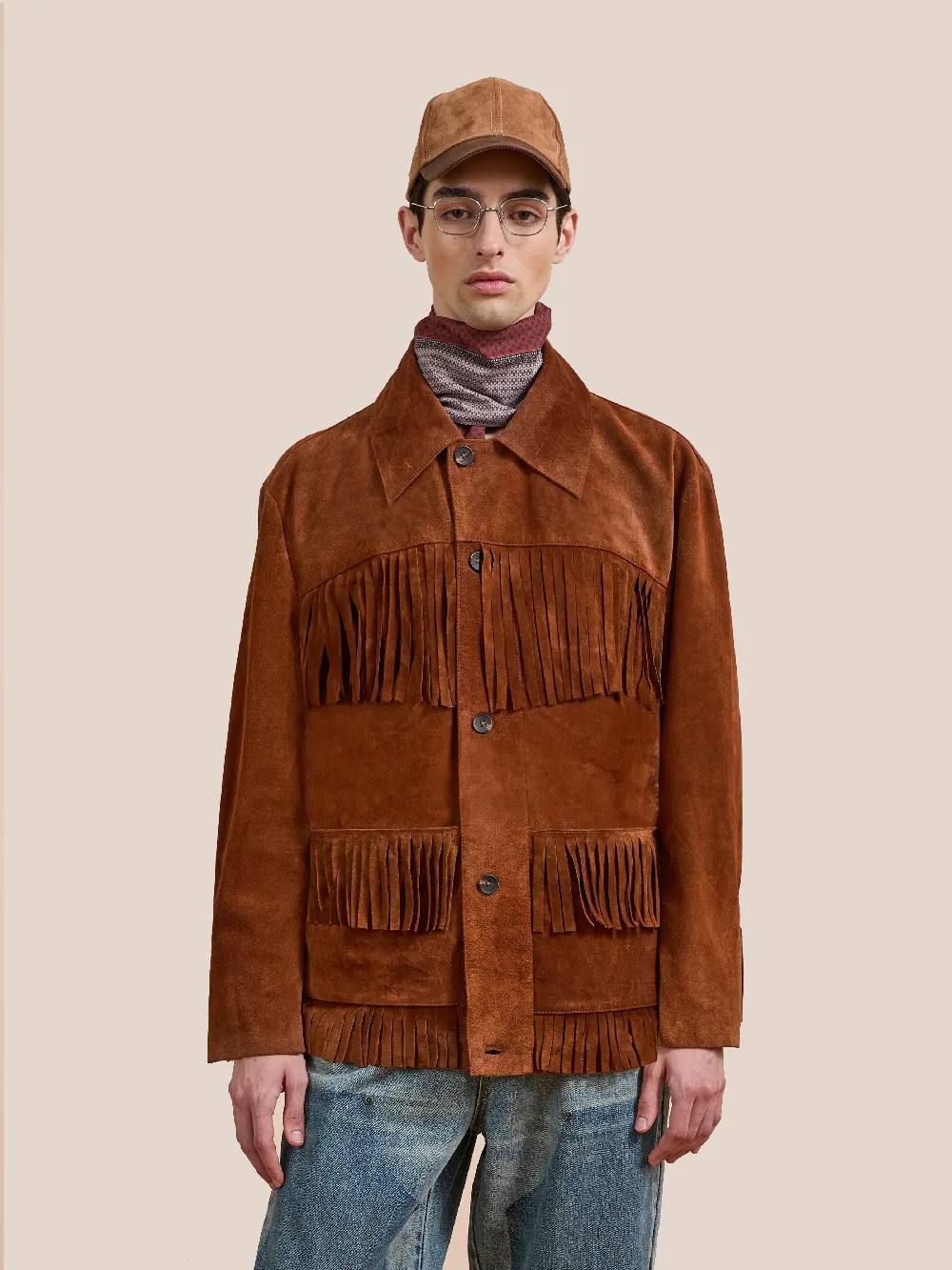 Western Suede Fringe Jacket
