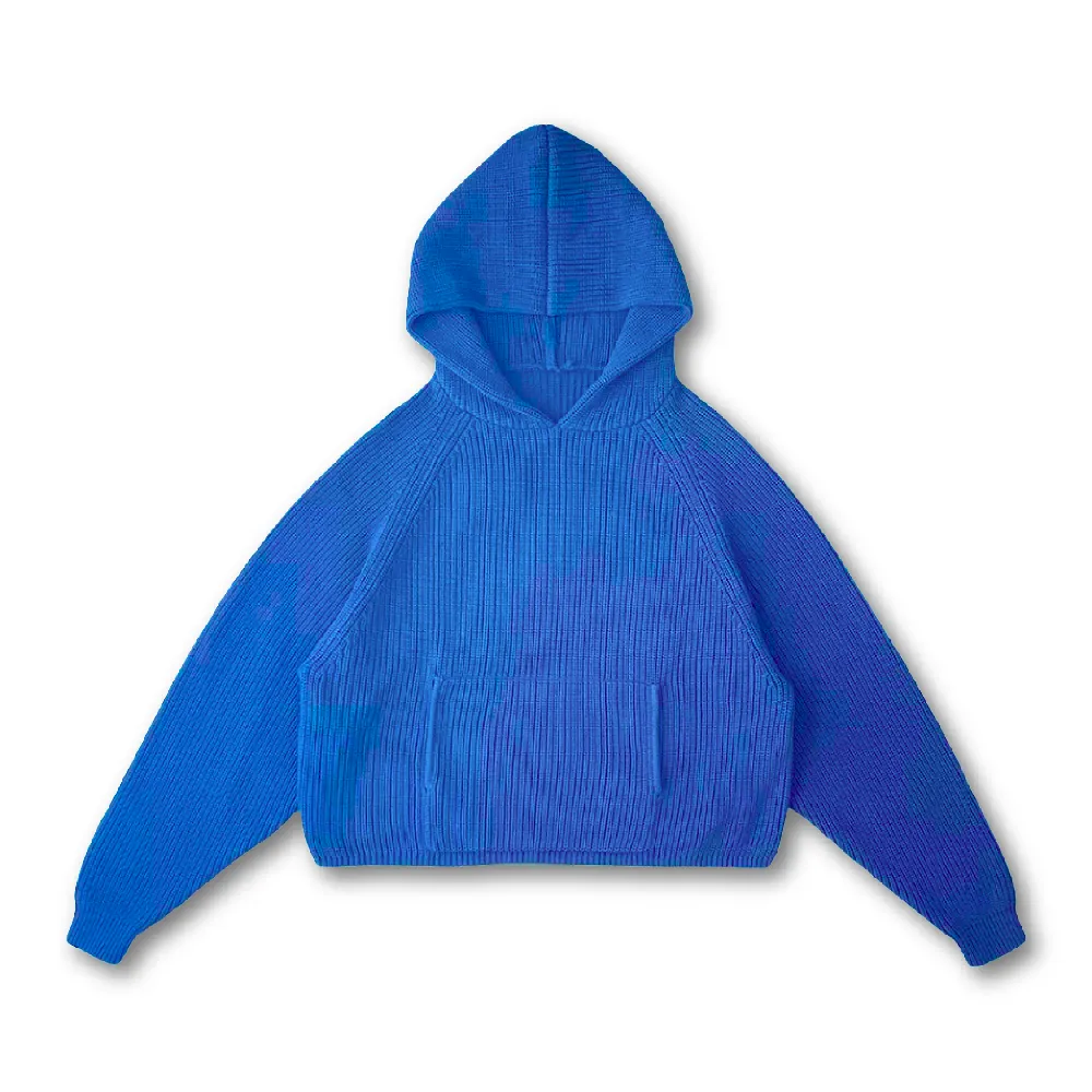STAR KNIT HOODIE - 2