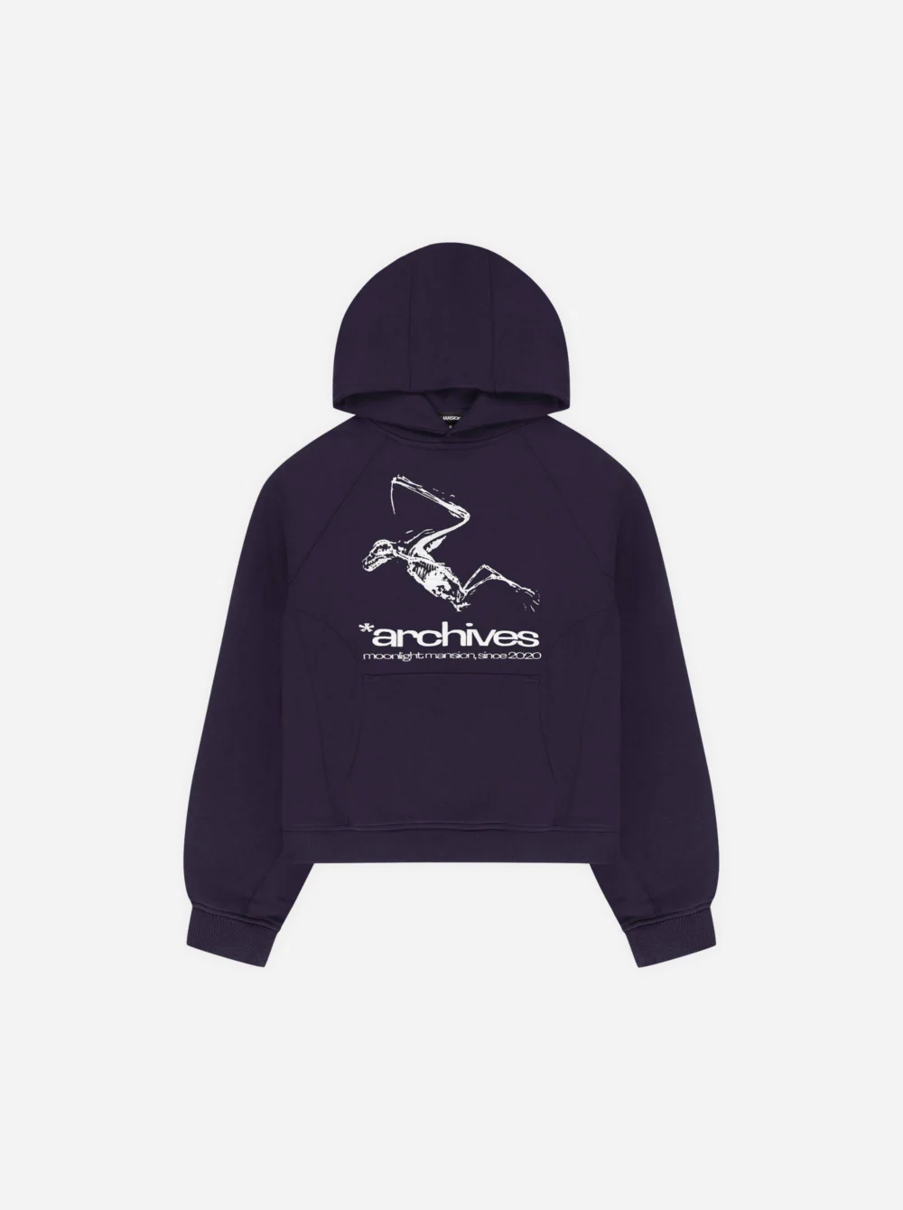 ARCHIVES HOODIE - NAVY BLUE