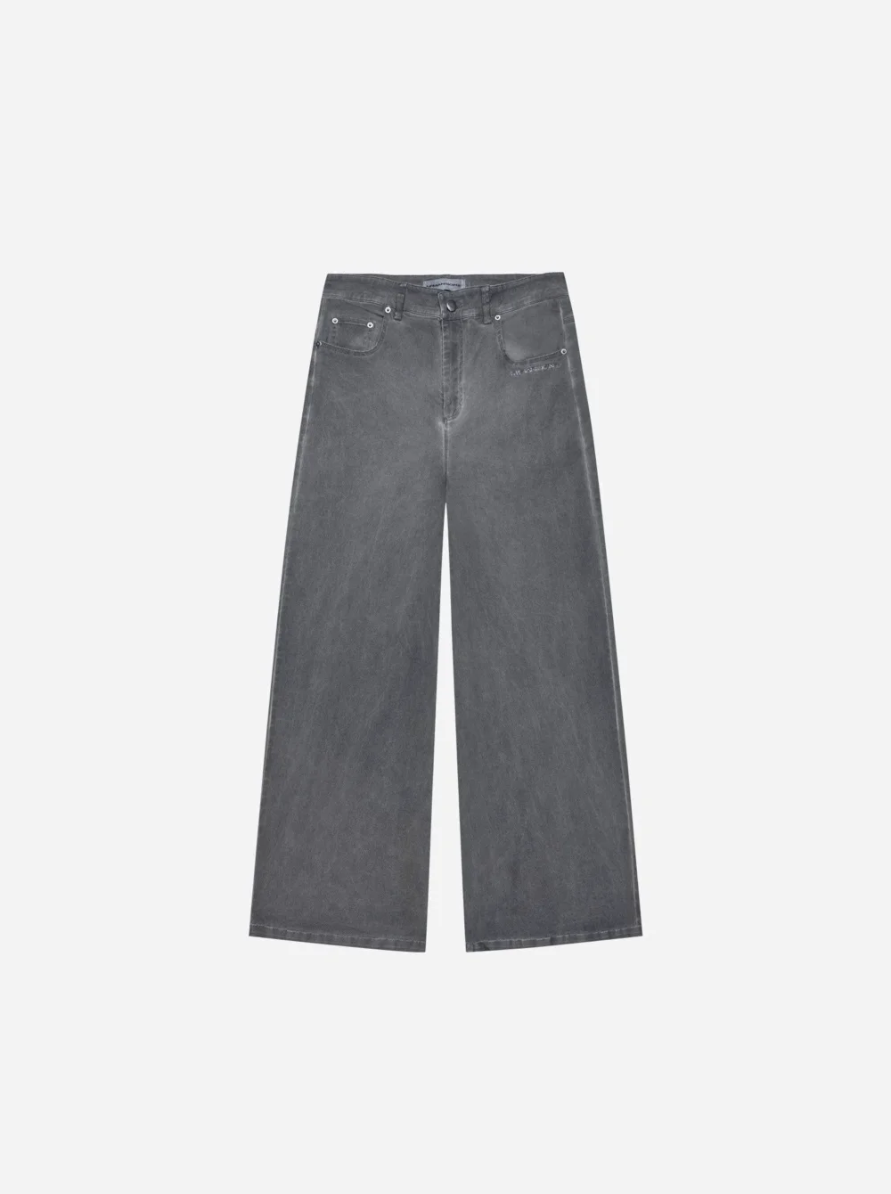 WASHED PANTS - MOON GREY