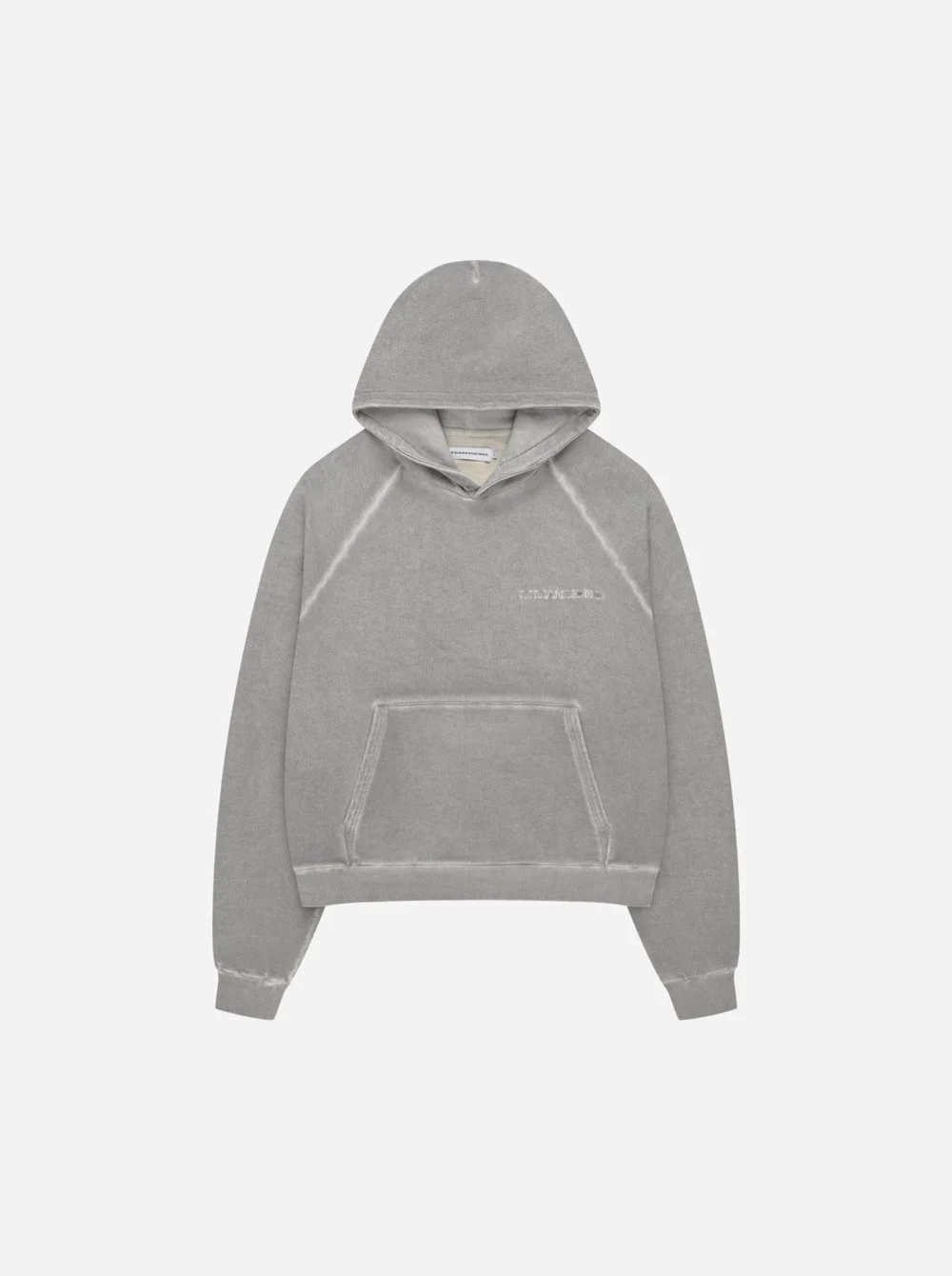 WASHED HOODIE - IVORY BEIGE