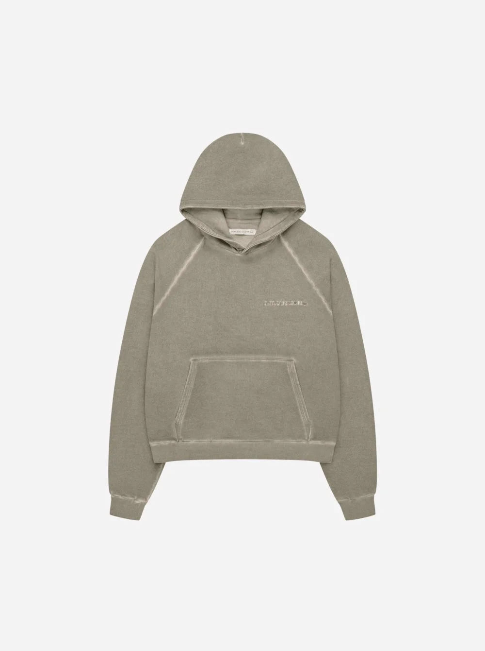 WASHED HOODIE - DESERT YELLOW