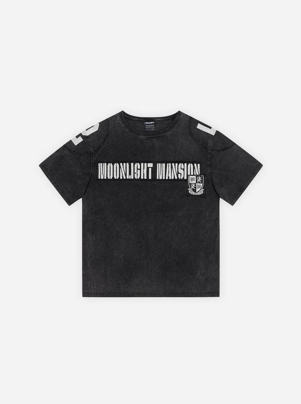 MILITARY T-SHIRT - FADED BLACK