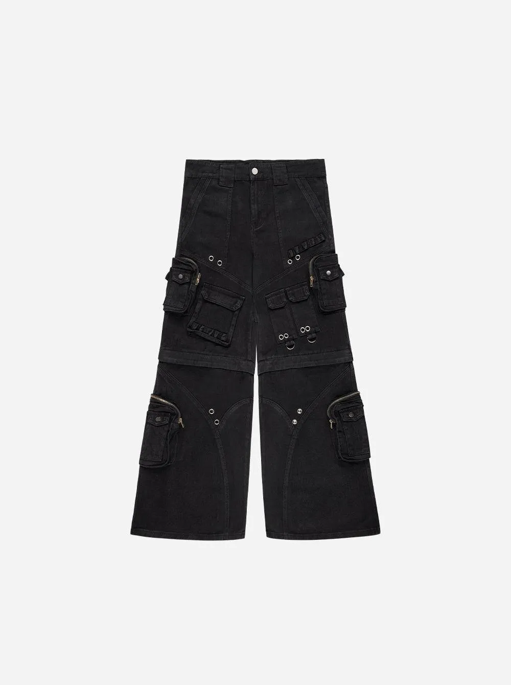 KARGO PANTS - BLACK