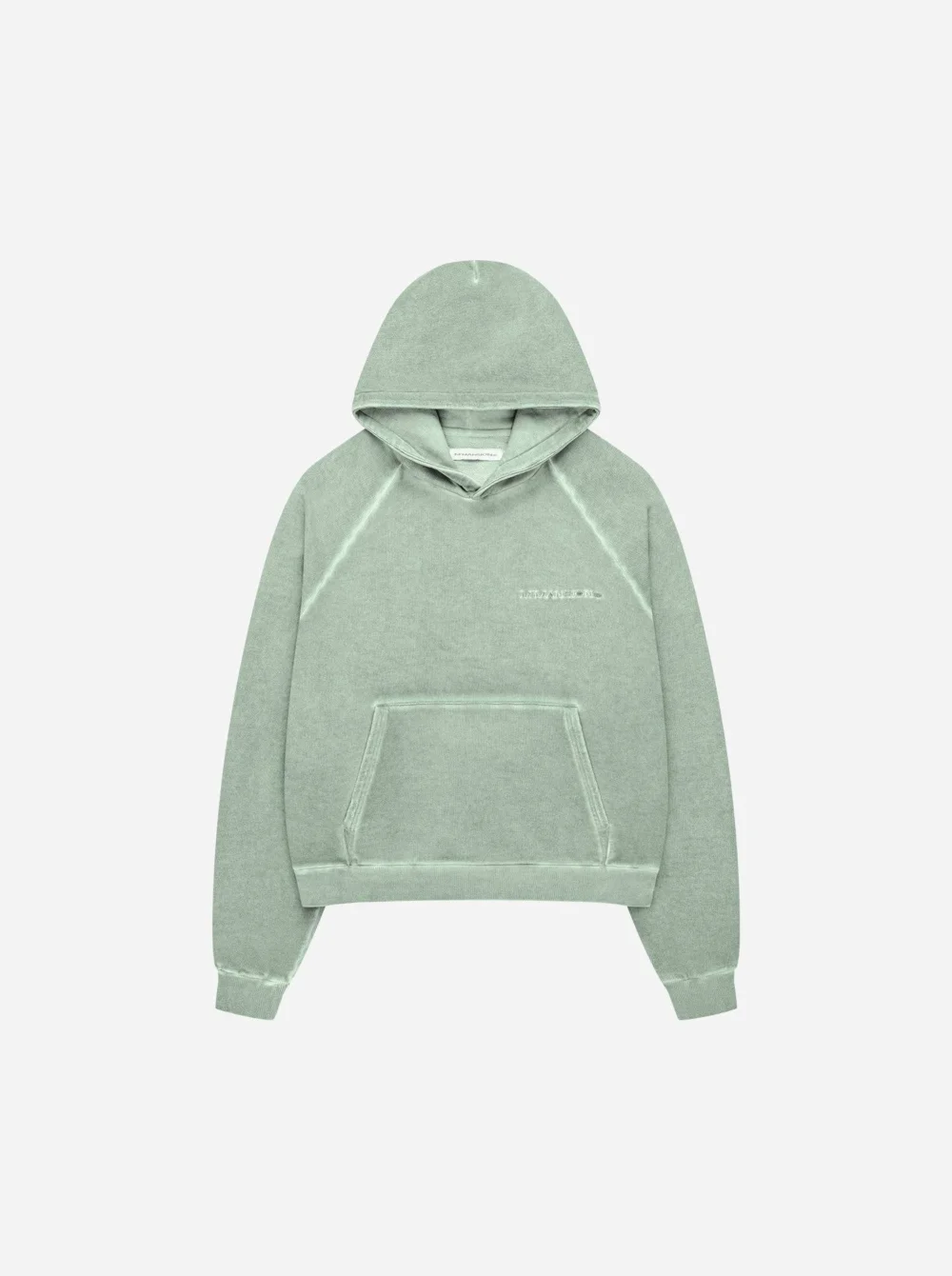WASHED HOODIE - MUTE GREEN