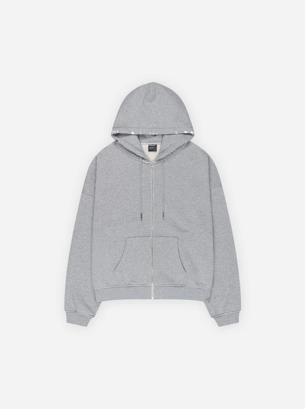 GUNSHOT ZIP-UP - MELANGE GREY