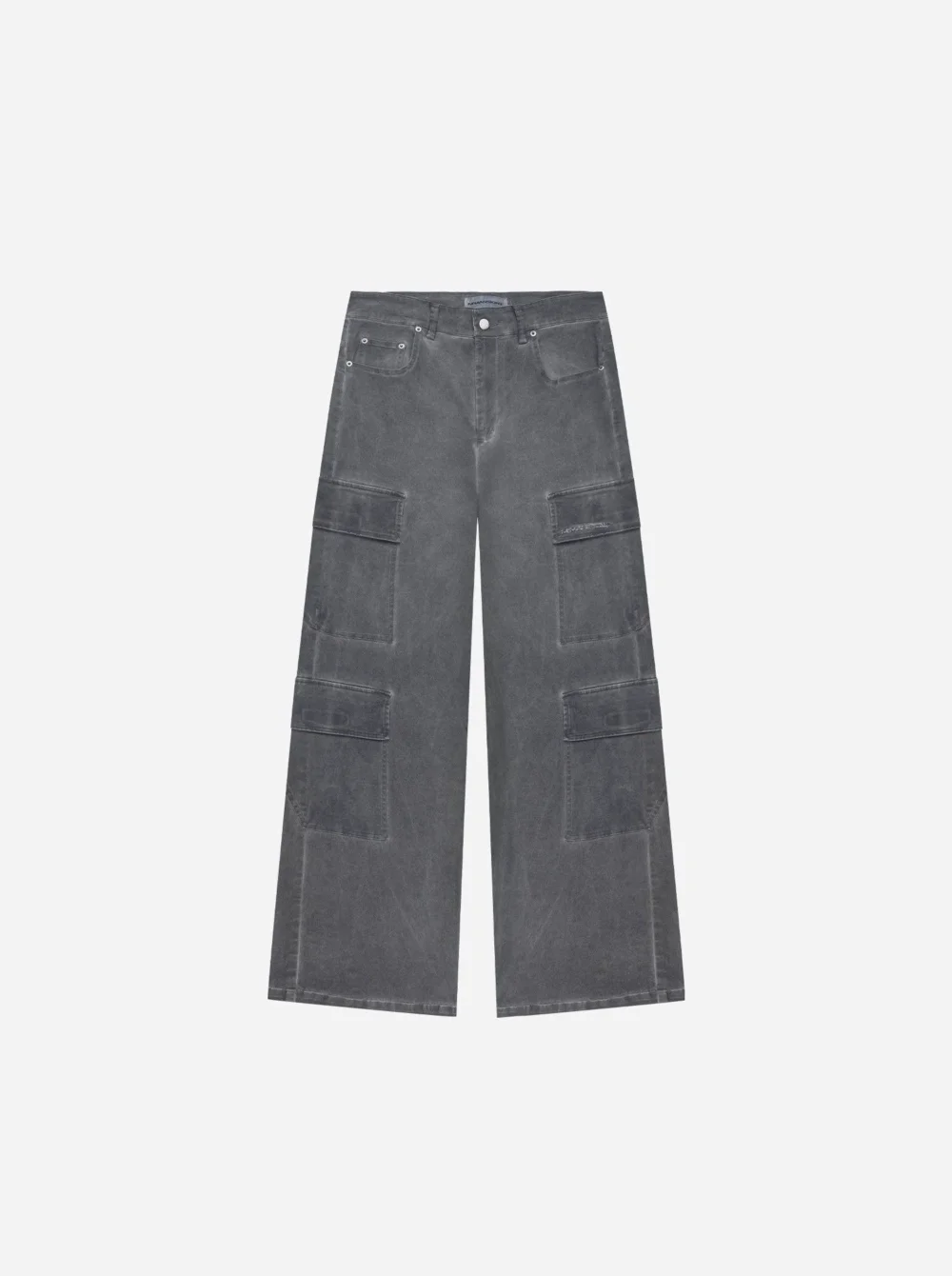 WASHED CARGOPANTS - MOON GREY