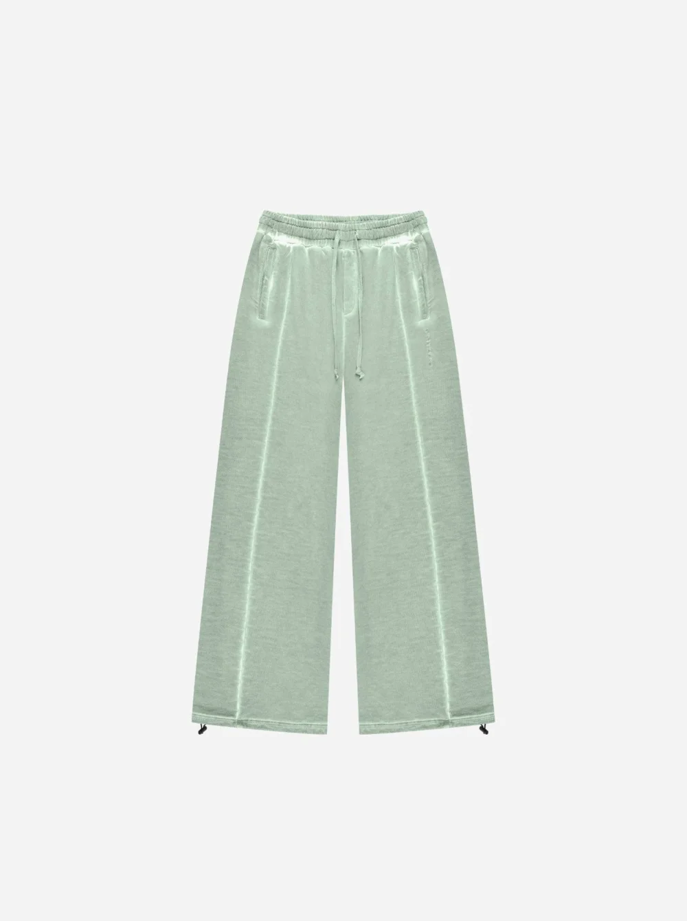 WASHED SWEATPANTS - MUTE GREEN