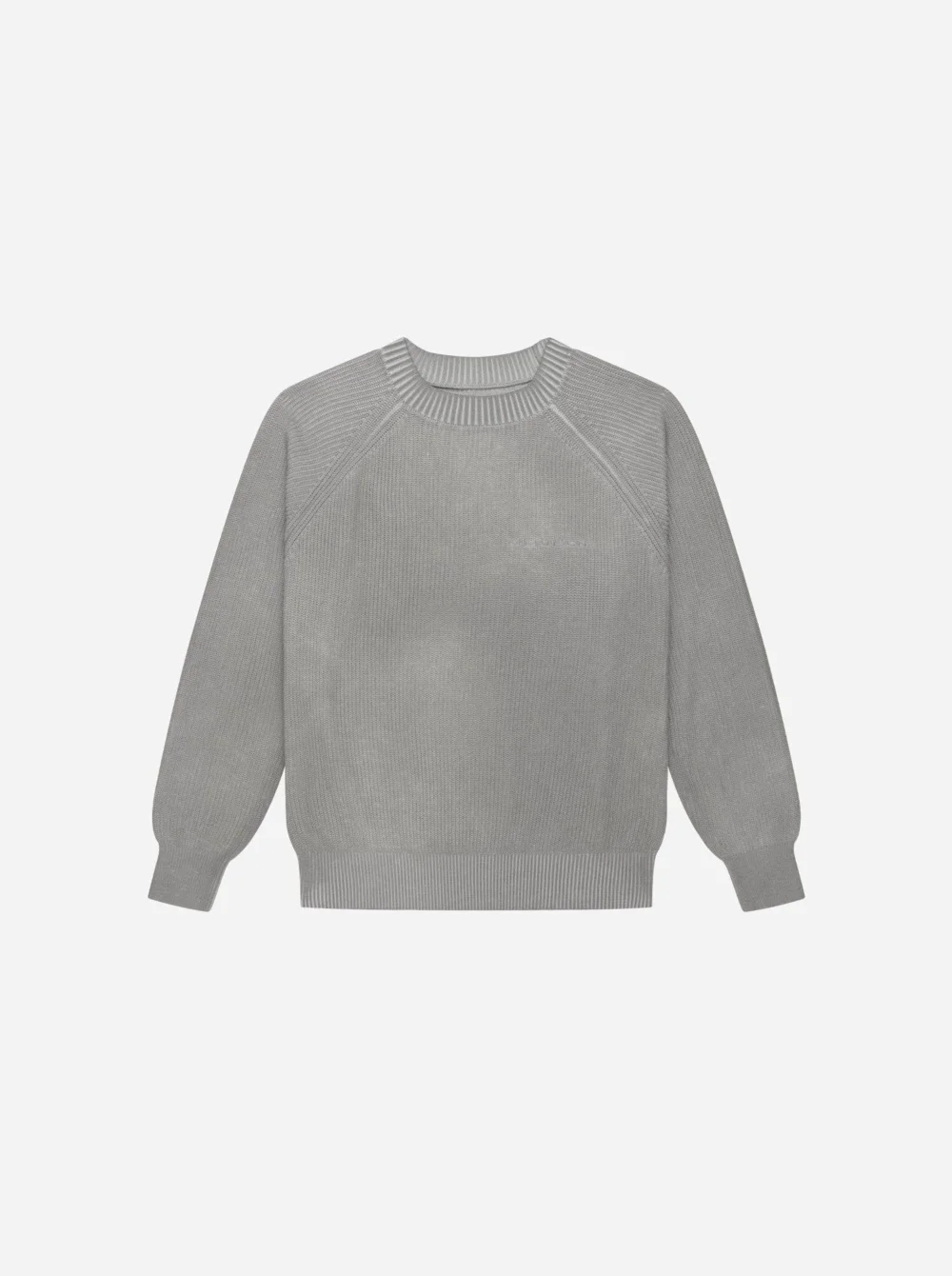 WASHED KNITSWEATER - IVORY BEIGE